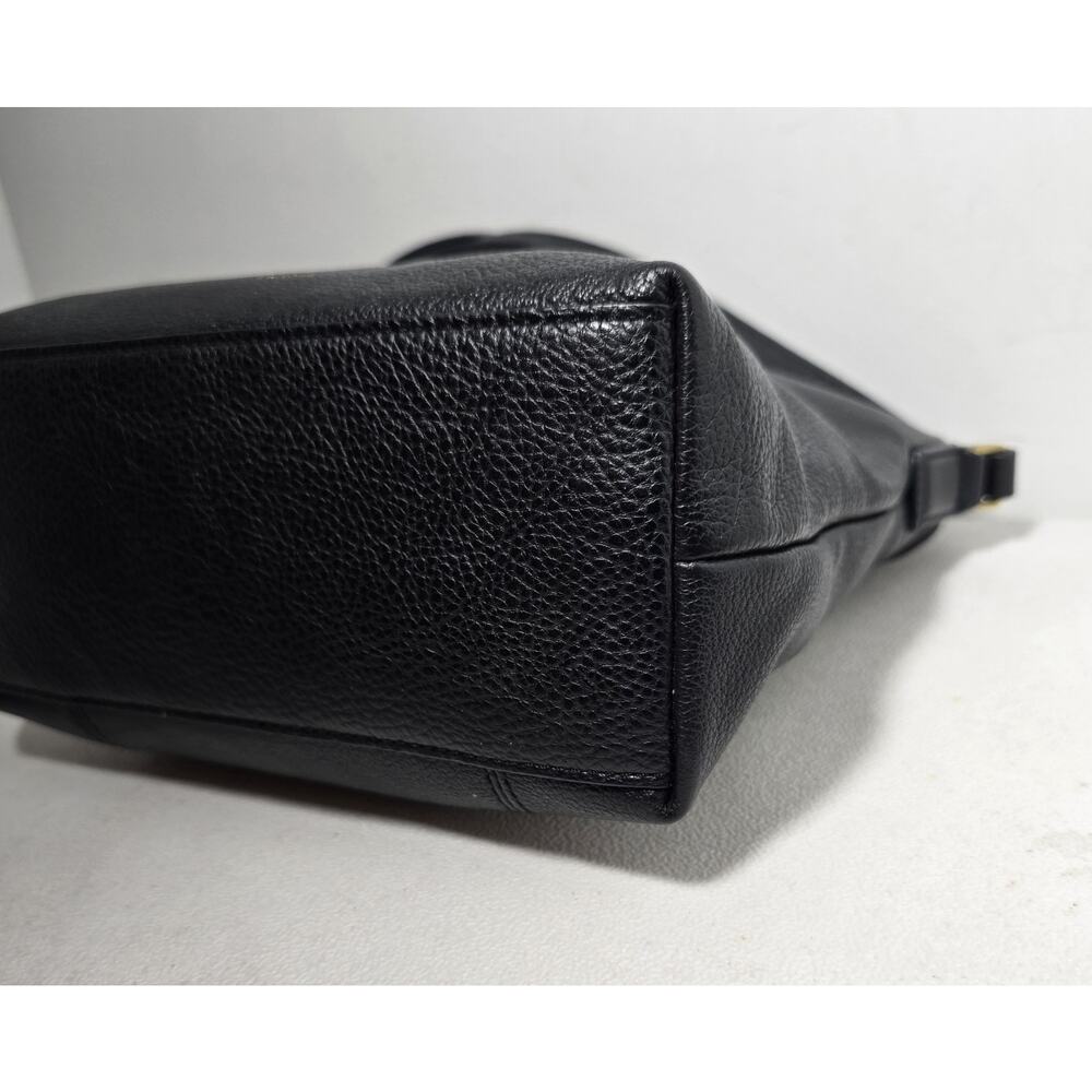 Fossil Beautiful Black Leather Crossbody Bag Purse with Matching Wristlet/Wallet - Picture 9 of 16